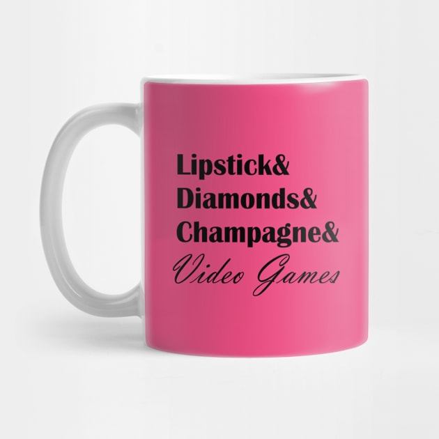 Lipstick & Video Games by ChelsieJ22